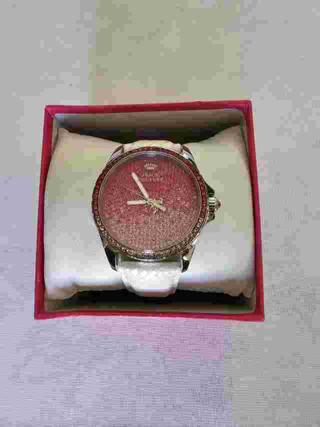 Juicy Couture 1901014 Stella Pink Ombre Crystal Watch