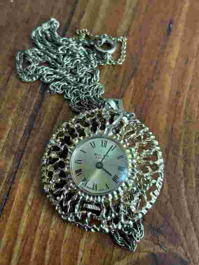 Buler pendant watch for restoration Spares Repairs Curios Piece Item 9z