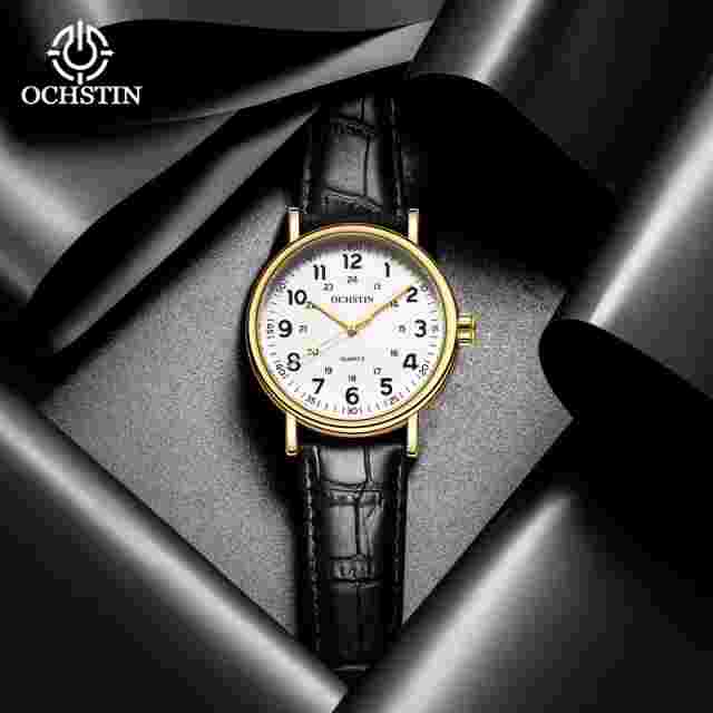 Men's Quartz Watch - Waterproof Chronograph Wristwatch LK733724287455