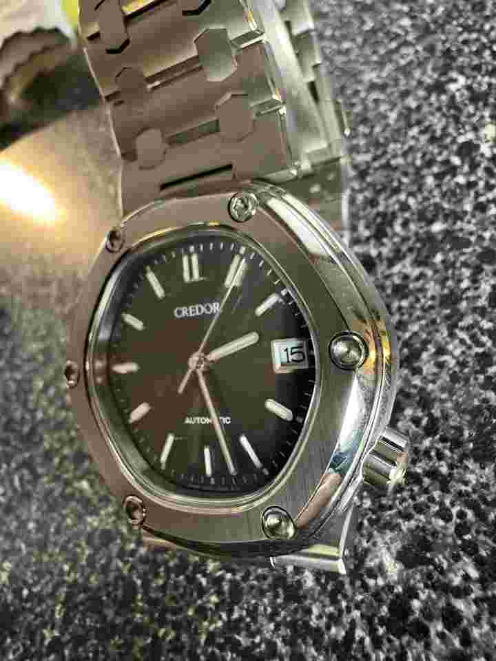 Seiko Credor Locomotive 2024 Special Limited Edition Titanium Genta Design Watch