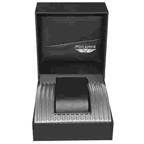 [Iron Annie] Aviator Watch WELLBLECH 5840-2QZ Men's Black