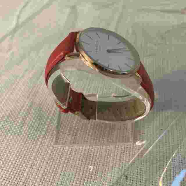 Rosefield AMS | NYC Red/White/Rose Gold Ladies Watch 39mm Case