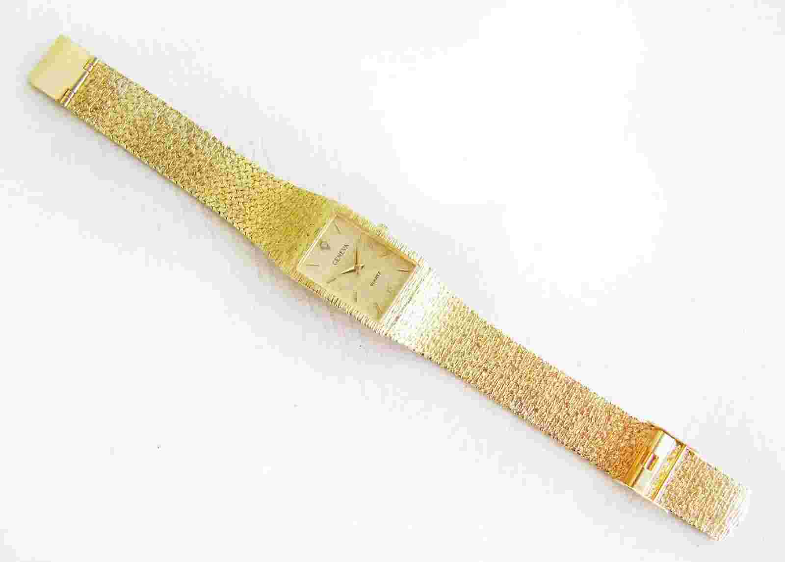 Vintage Geneva 18K GE3676 Watch