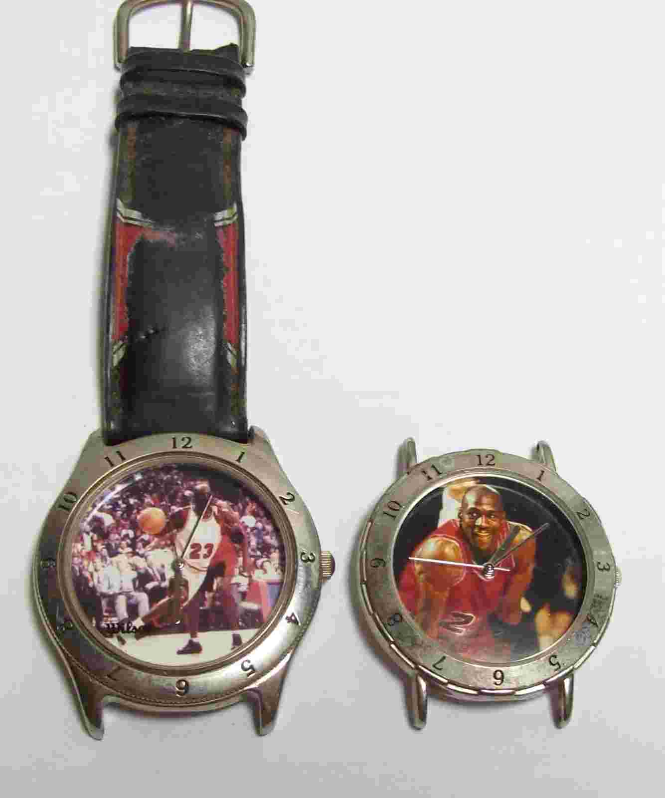 Two WILSON MICHAEL JORDAN Watches - no Band