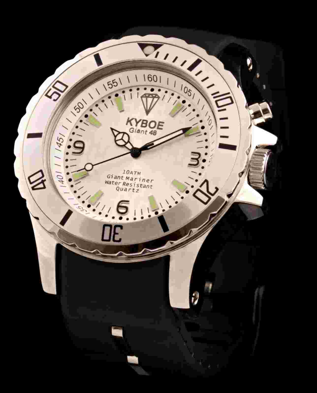 KYBOE! Power Japanese Mvmt 55mm Watch Stainless Steel