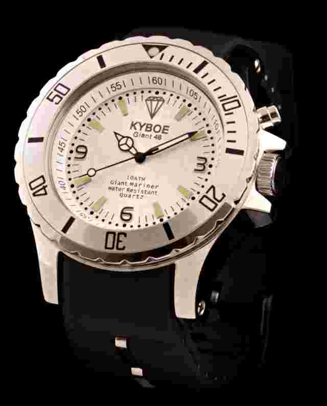 KYBOE! Power Japanese Mvmt 55mm Watch Stainless Steel