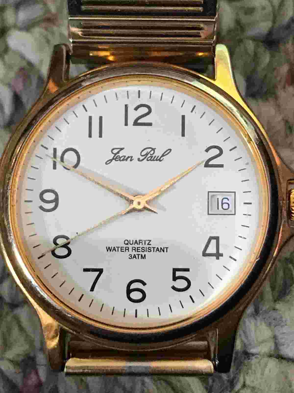 Jean Paul Quartz Men's GXA5000 Gold-Tone Stainless Steel Watch 30M