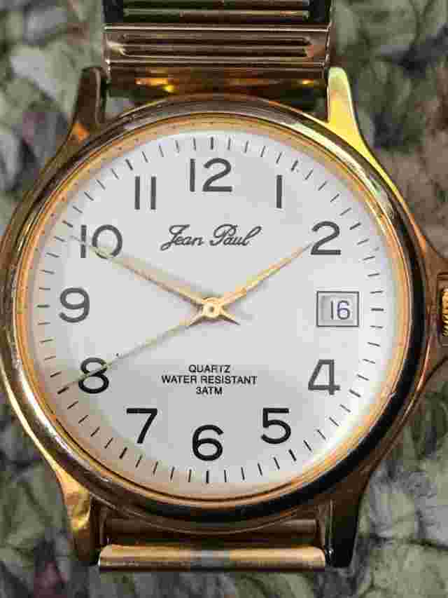 Jean Paul Quartz Men's GXA5000 Gold-Tone Stainless Steel Watch 30M