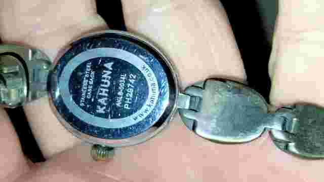 VINTAGE KAHUNA LADIES ENAMEL DRESS WATCH