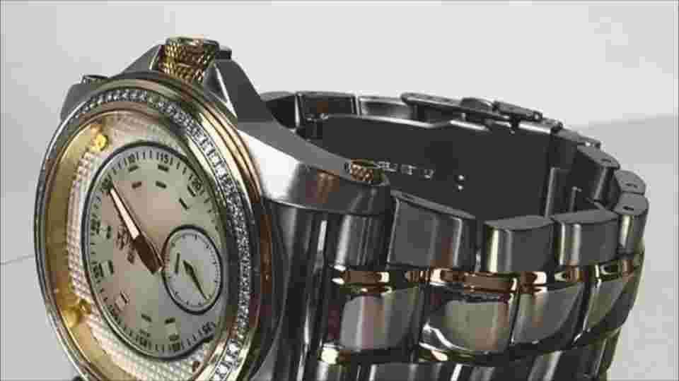 2010 REACTOR STAINLESS HEAVY DIAMOND BEZEL WATCH NEW BAND CRYSTAL HELIUM OYSTER