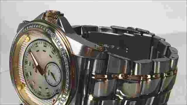 2010 REACTOR STAINLESS HEAVY DIAMOND BEZEL WATCH NEW BAND CRYSTAL HELIUM OYSTER
