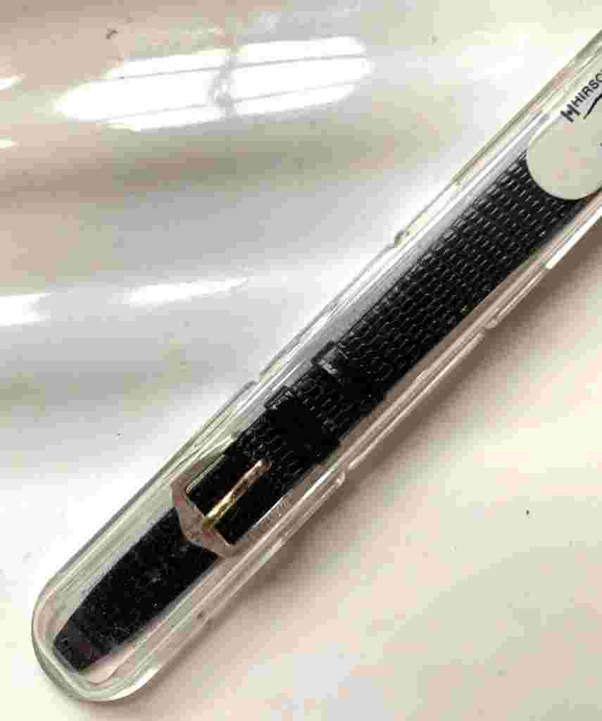 Genuine  Leather Hirsch " lizard " 12mm watch strap