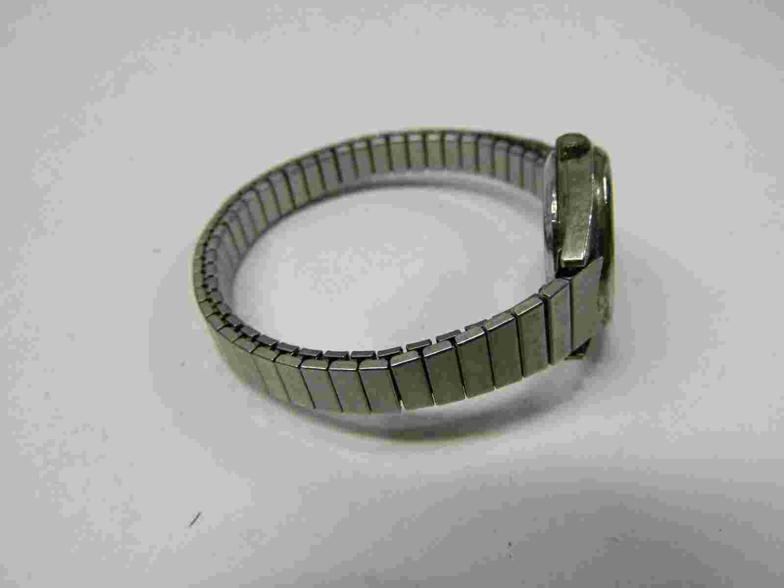 SHARP silver tone lady'sWatch/Wristwatch