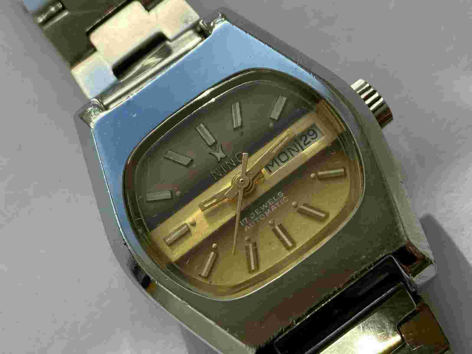 Vintage RARE WOMEN WATCH NINO AUTOMATIC 17 JEWELS SWISS MADE CAL. AS 530 621 RR