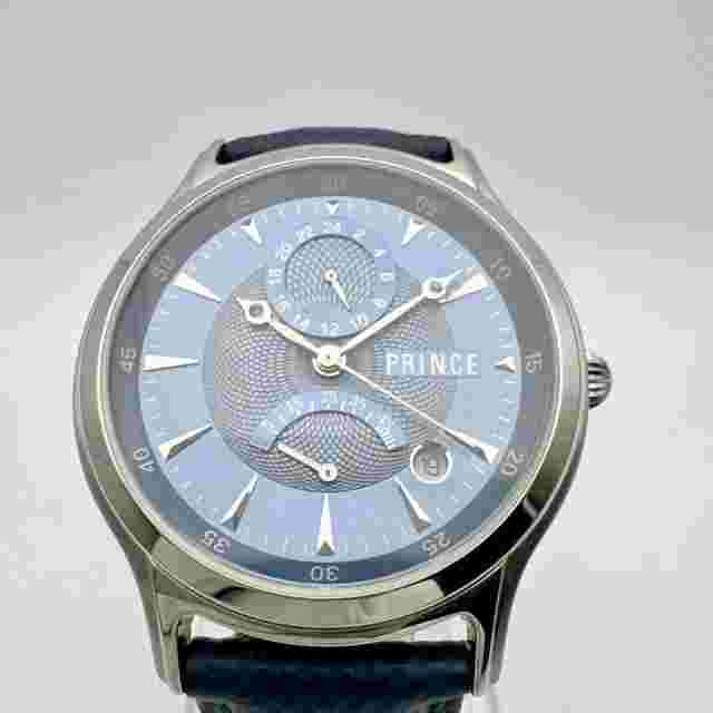 Prince Automatic Blue Dial Men's Watch Mechanical Date Cleaned Working