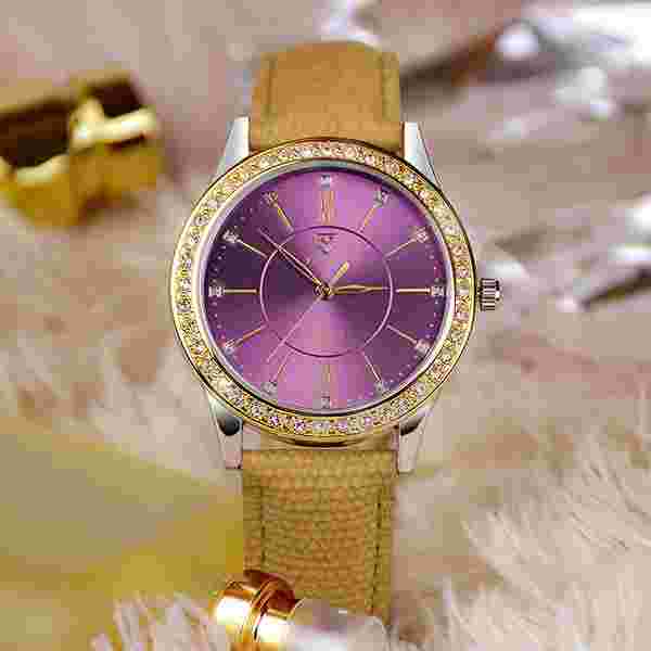 Ladies Fashion Quartz Watch Rhinestone Casual Dress Luxury Wrist Watch's