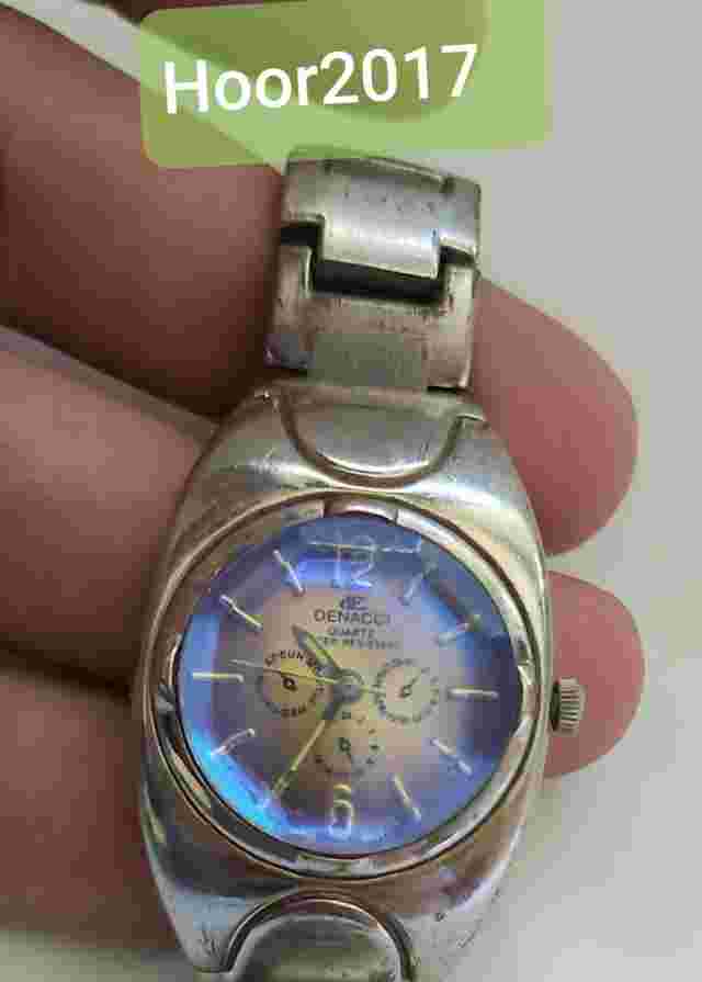 Vintage dE DENACCI QUARTZ Women Watch Water Resistant Stainless Steel JAPAN MOVT