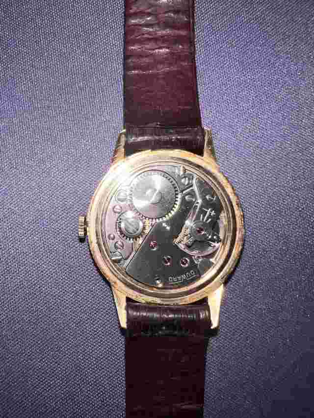 Vintage DUWARD 34mm watch in good state (for parts, or repair )