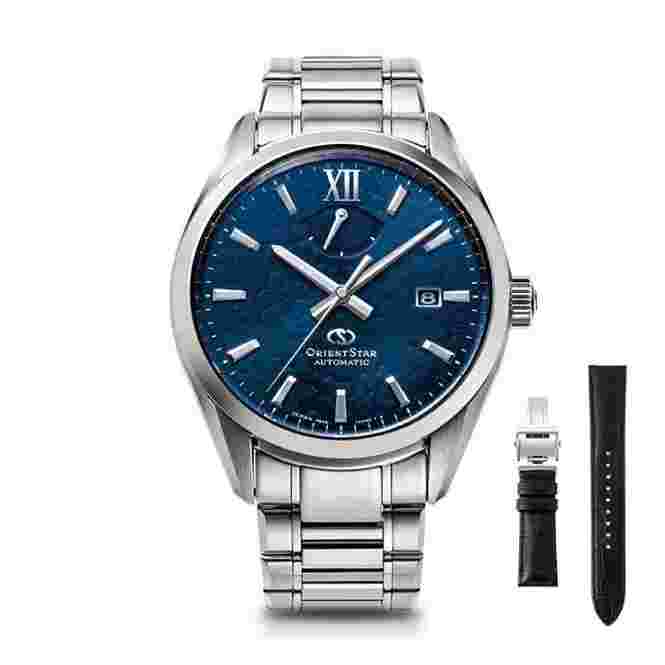 ORIENT STAR RK-BX0003L Blue Dial Stainless Steel Men's Watch