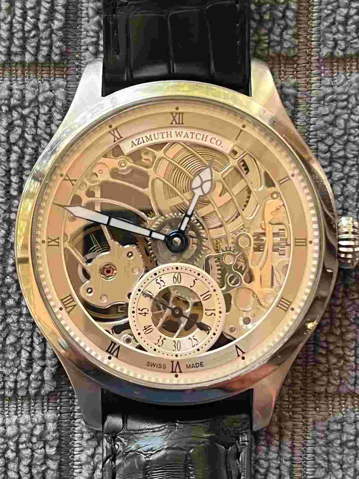 Azimuth Men's Watch Militare - 1 Skeleton