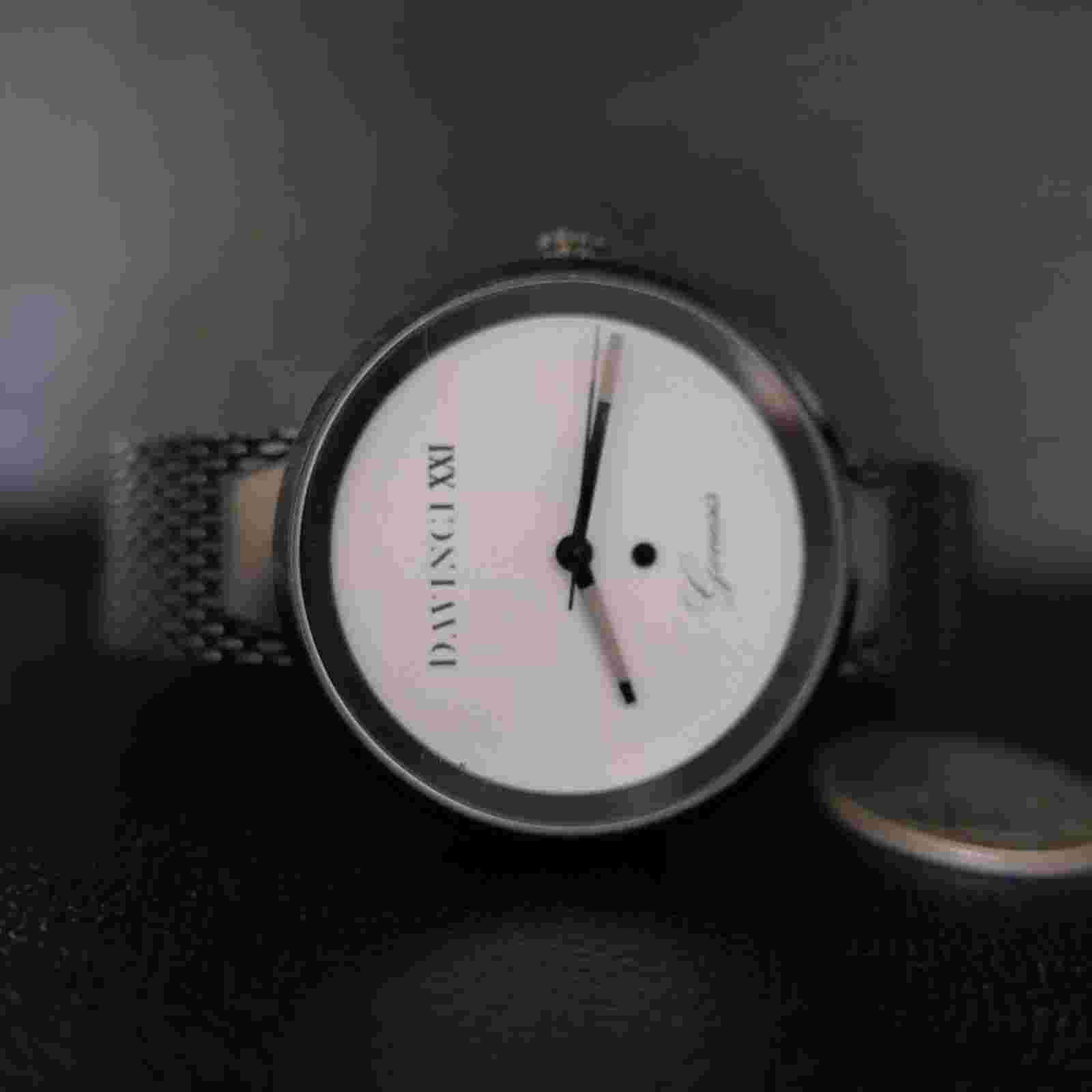 DAVINCI XXI BLACK x WHITE Series Mesh Band watch 5 ATM Limited edition !!!