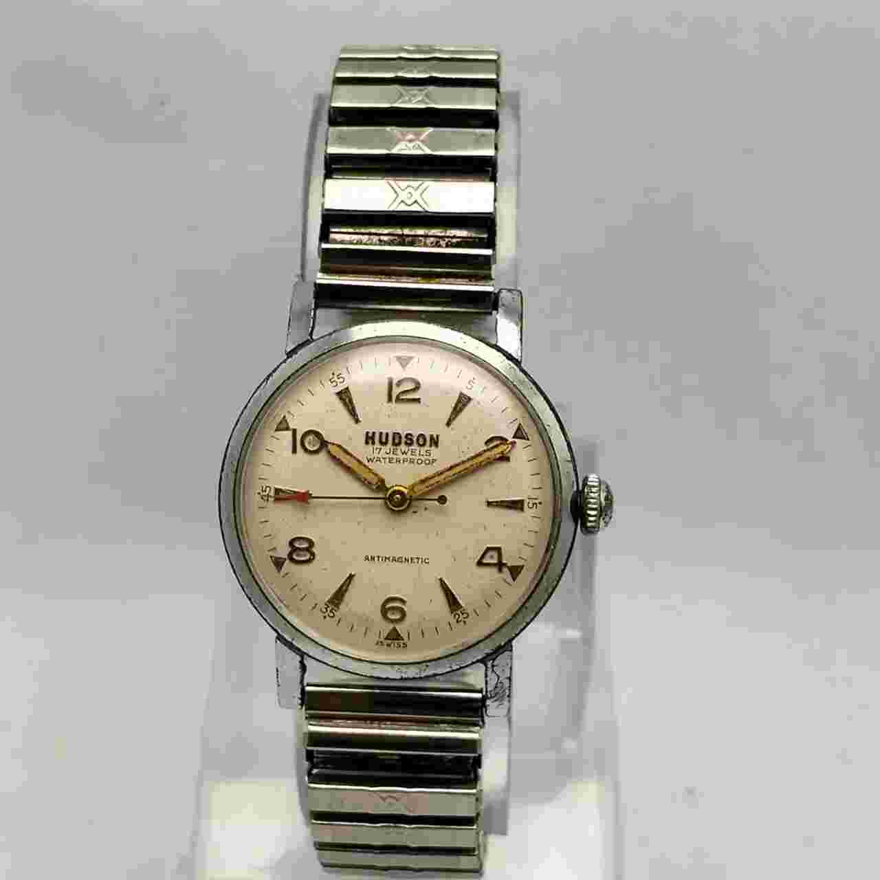 HUDSON ANTIMAGNETIC Manual Winding Vintage Men’s Watch FZN291MOH4