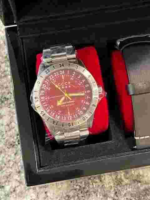 CCCP TUPOLEV RED / STEEL Automatic Men's Diver Watch 42mm CP-7082-33