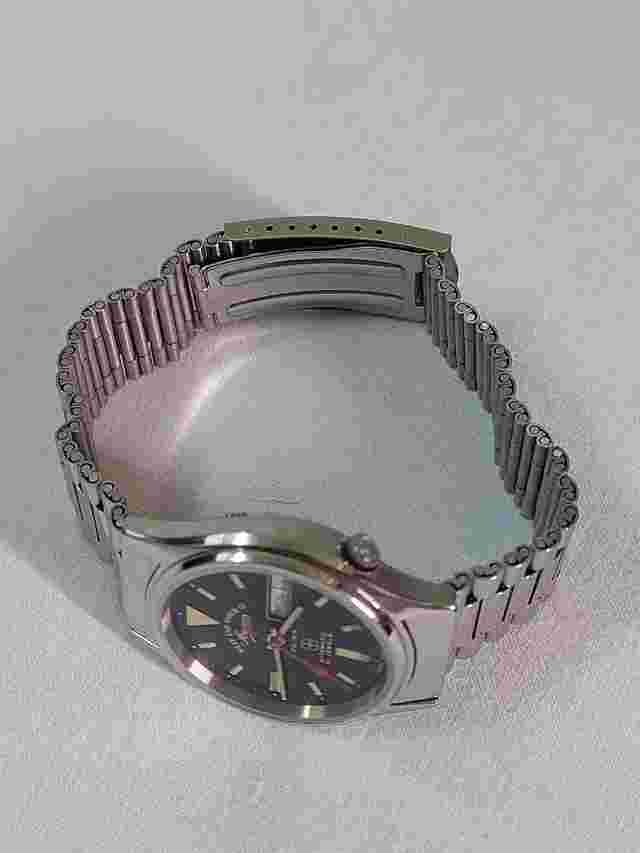 WEST END WATCH SOWAR MILITARY AUTOMATIC ETA MOVEMENT BLACK DIAL LUM