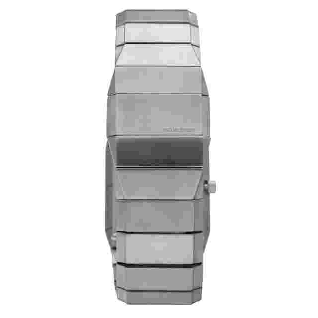 Jacob Jensen Sapphire Series 552 Stainless Steel Rectangle Quartz Men's Watch