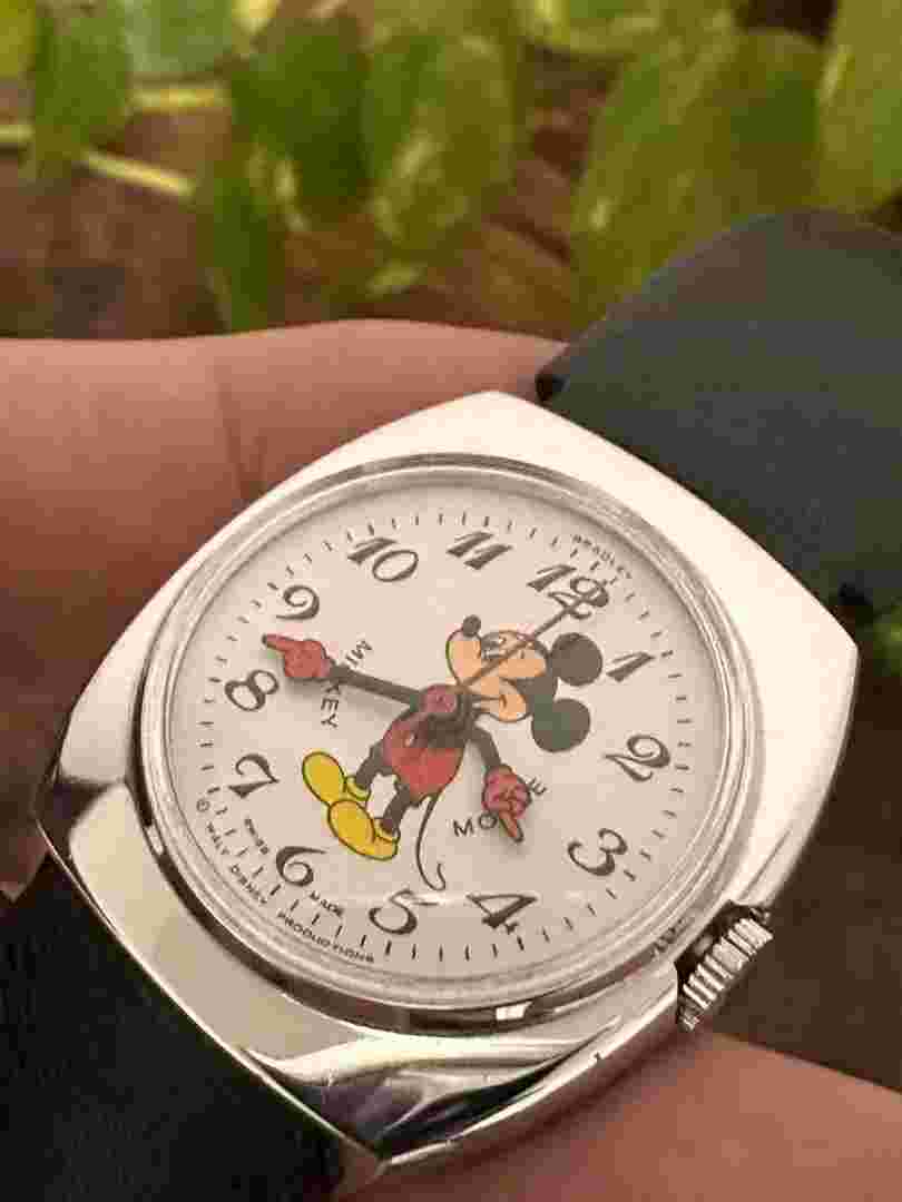 Men's Watch Bradley Disney Mickey Mouse 015S Base Metal Bezel Stainless Steel