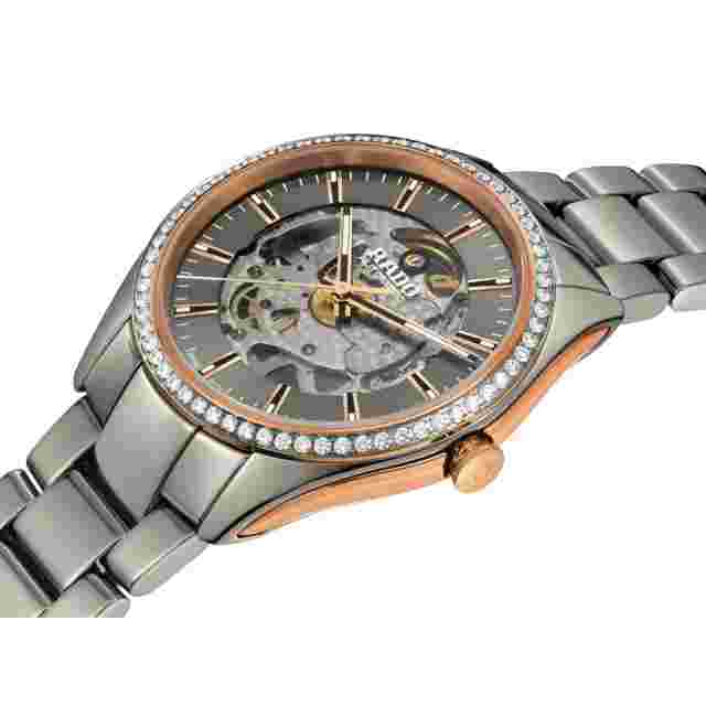 New HyperChrome Automatic Diamonds Grey Dial Men's Ceramic Watch R32158102