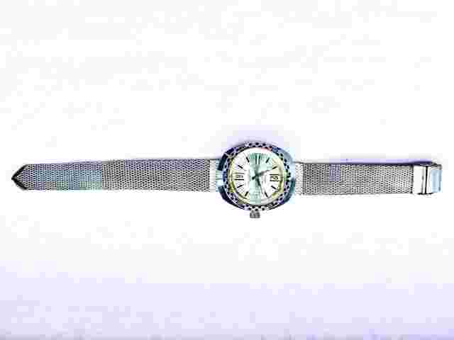 BELAIR Seapearl 600 Divers Watch 17 Jewel 15ATM Checkerboard Bezel 1960s Rare
