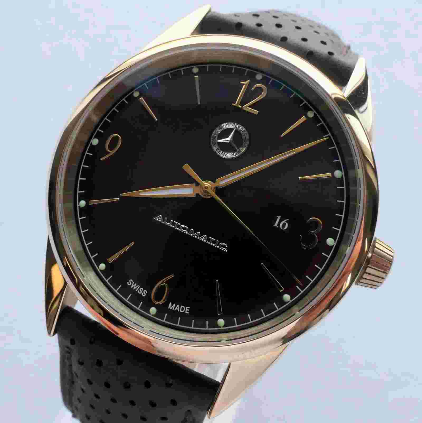Mercedes Benz Classic Racing Heritage Sport Car Accessory Swiss Automatic Watch