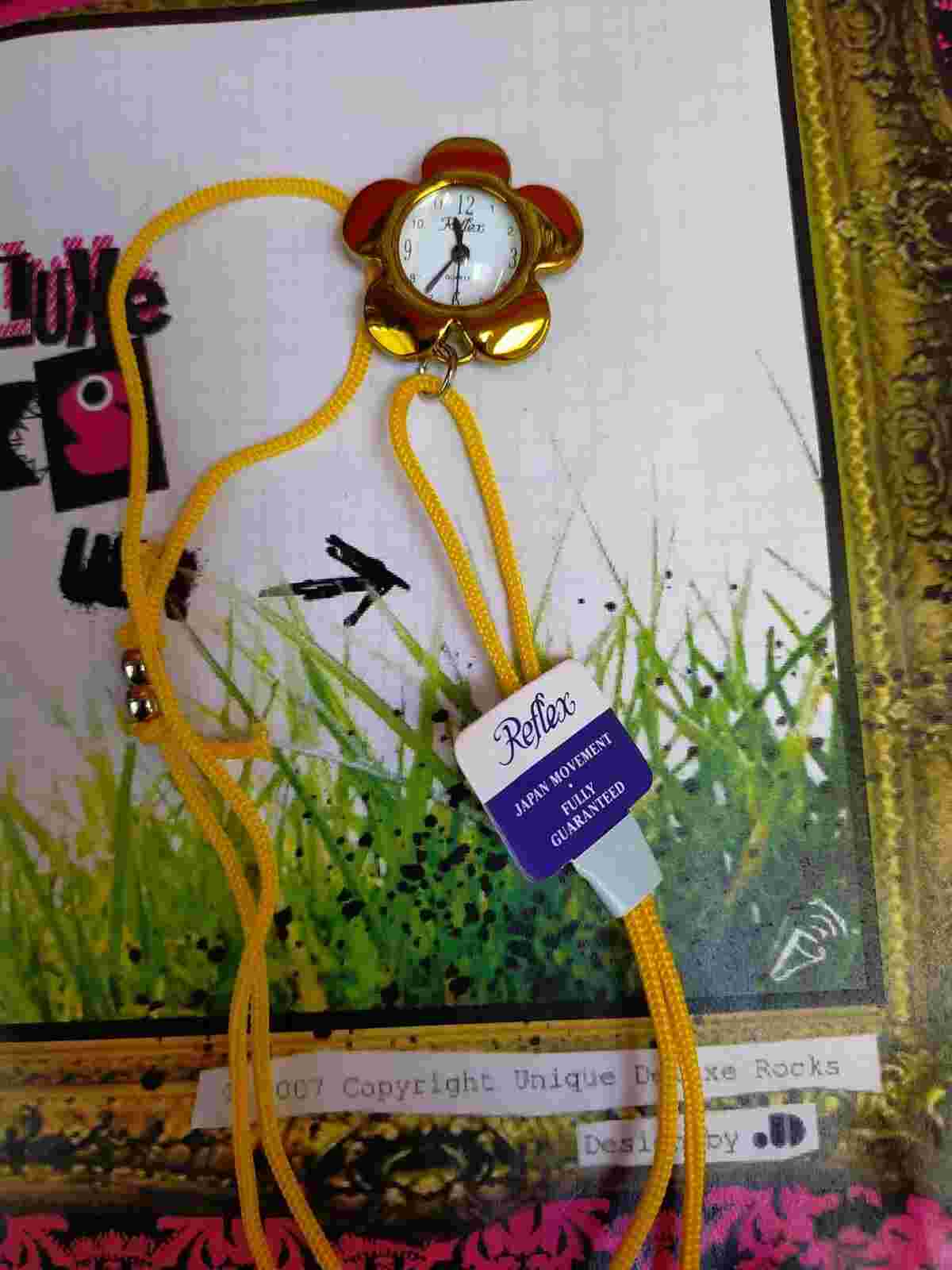 ladies necklace watch