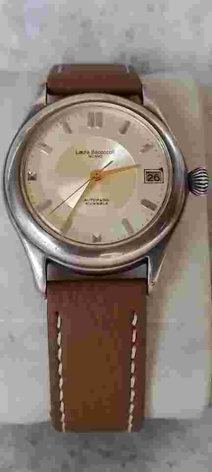 Vintage Laura Bacoccoli Milano Unisex Wristwatch With Japan Auto Movement