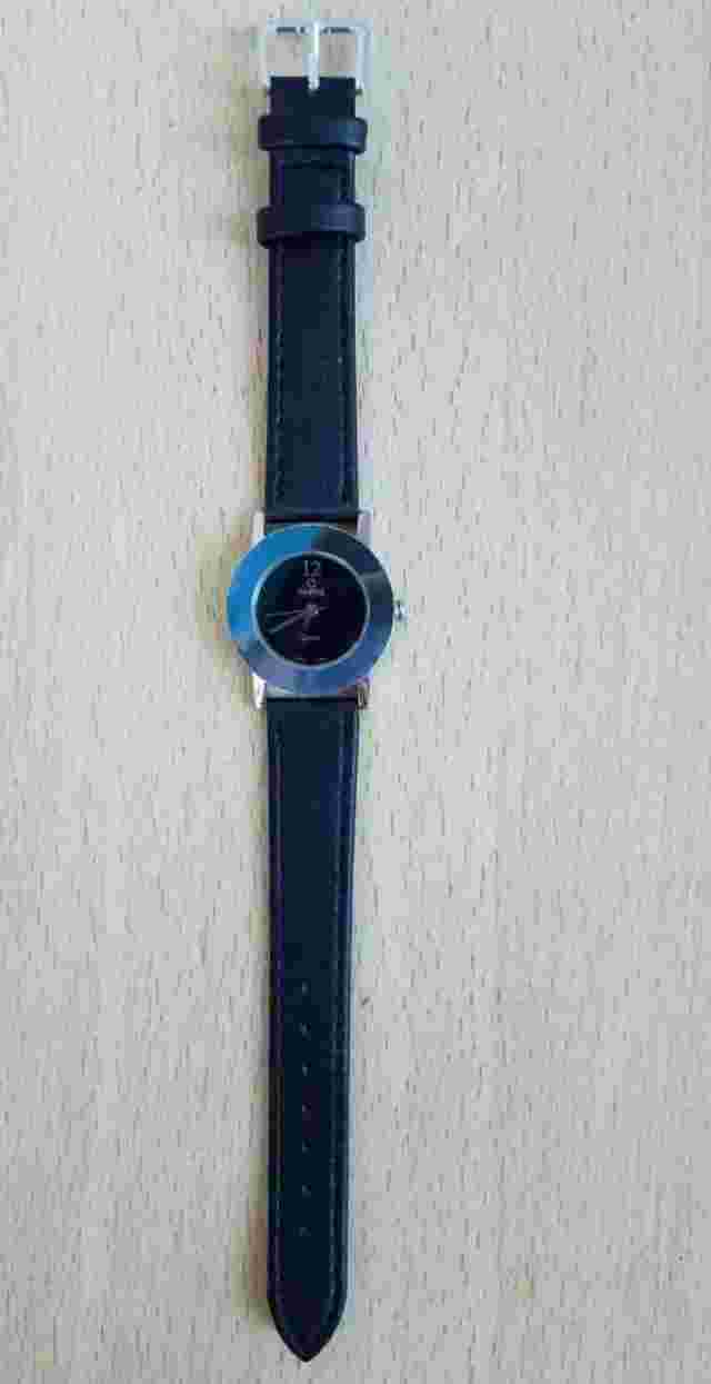 Women's Cadet Chronostar Ref. 28 51 145 015 Swiss Parts Black Dial 30mm Watch