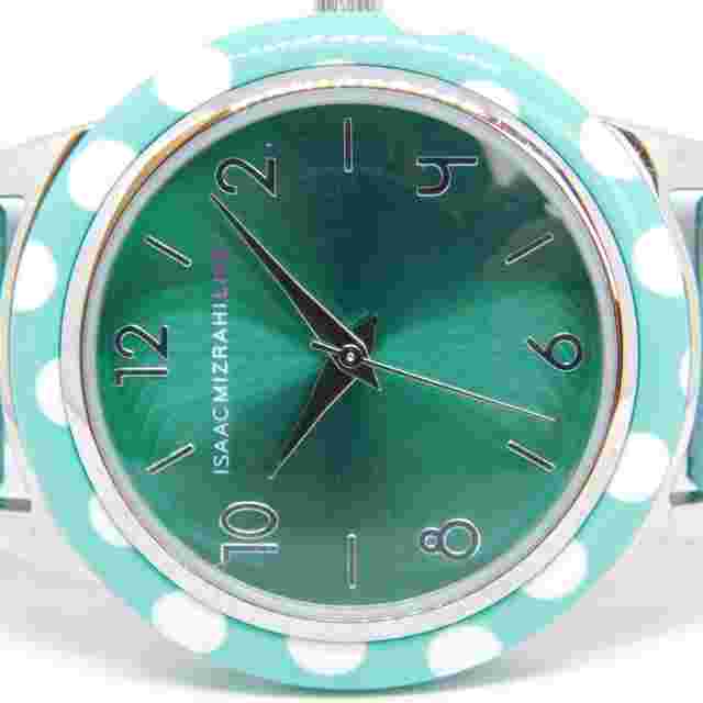 ISAAC MIZRAHI LIVE! IMZ415A Two Tone Quartz Women's Watch Sz. 6 1/4" New Battery