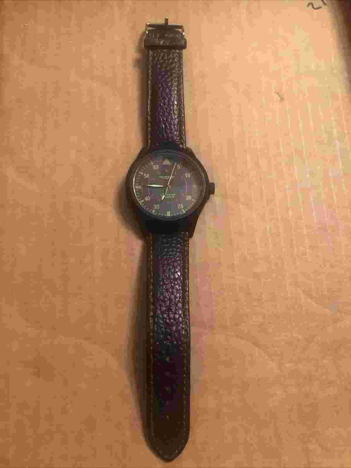American Aviator 1945 Pilot Watch- New Battery