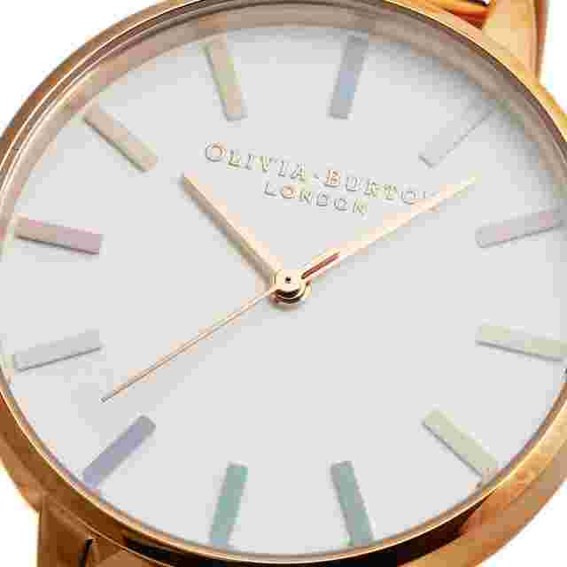 OLIVIA BURTON RAINBOW OB16RB24 White Ladies Brand Watch New