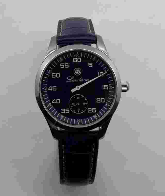 LANDERON  JUMPING HOUR AUTOMATIC BLUE DIAL (I)