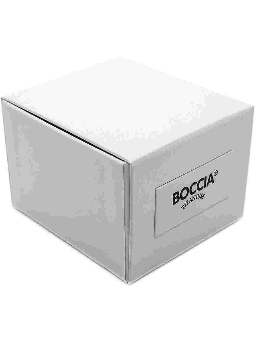Boccia 3643-04 men`s watch solar titanium Mens Watch 39mm 10ATM