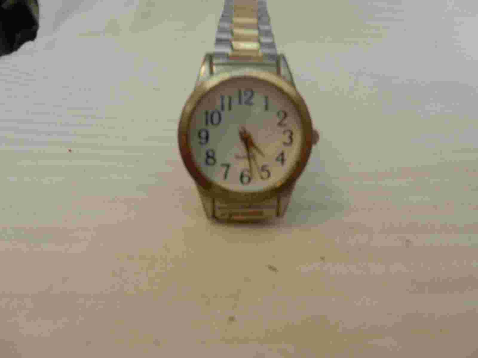 M.Z. Berger #WS17B Women's Quartz Watch Gold & Silver Band Color