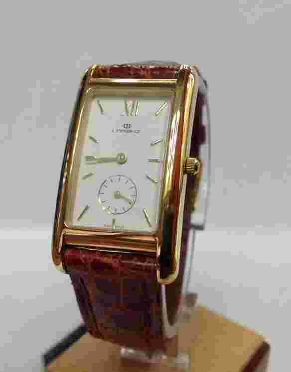 LORENZ WOMEN'S 18kt GOLD RECTANGULAR