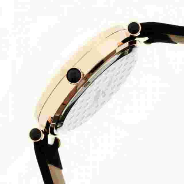 NEW Sophie and Freda SF3006 Women Montreal Diamond Date Black MOP RoseGold Watch