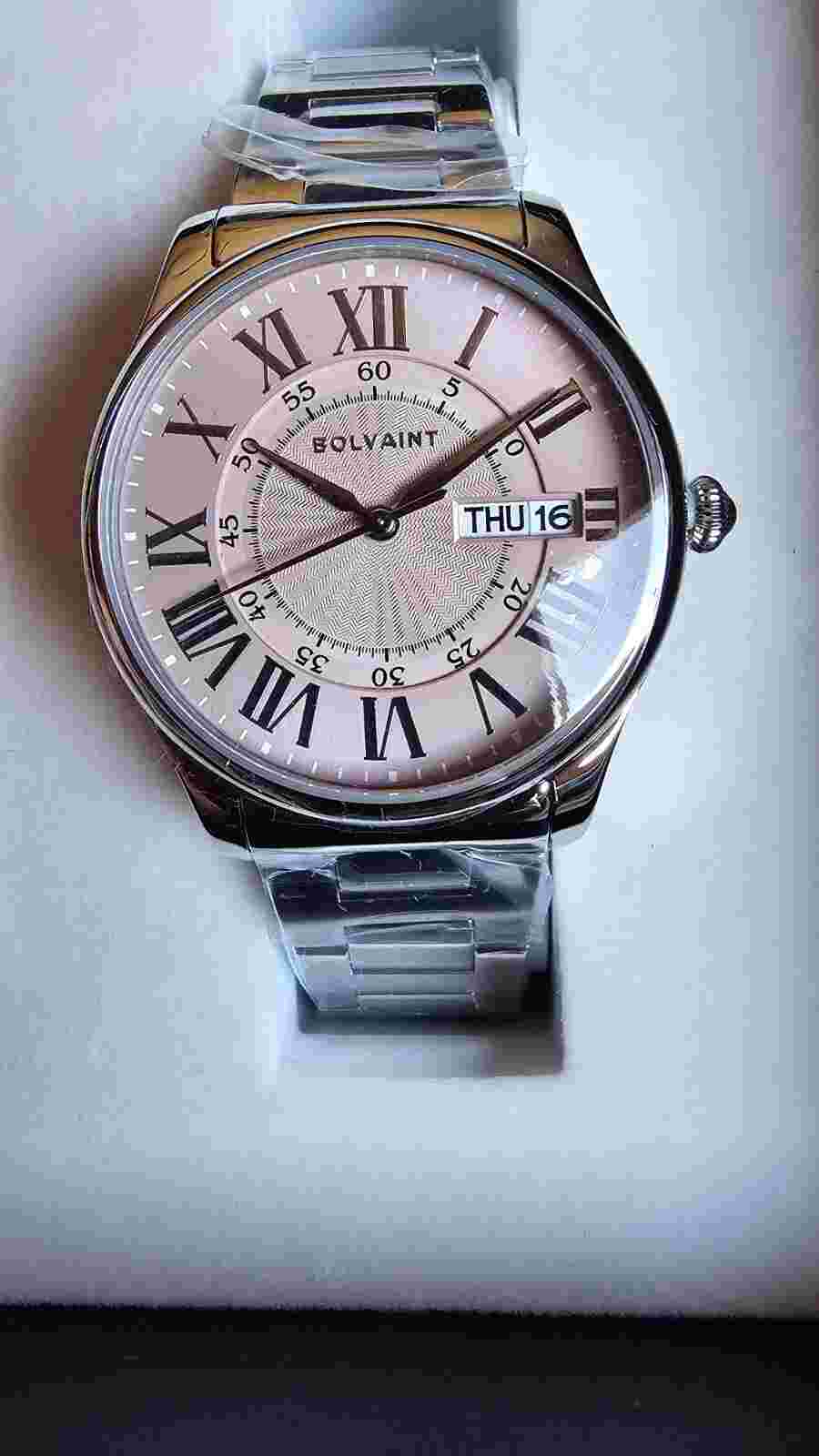 The Bolvaint Thalia-Rose Gold Ladies' Watch with Seal & Tag