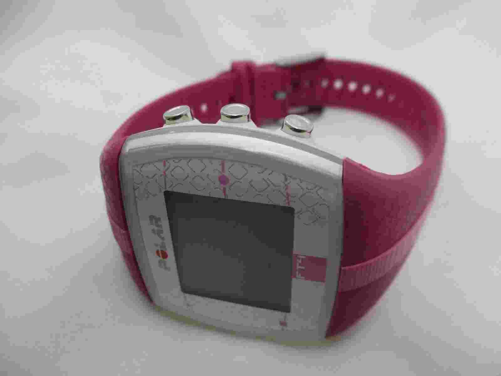 Polar Women's Sport Watch Pink Digital Buckle Band