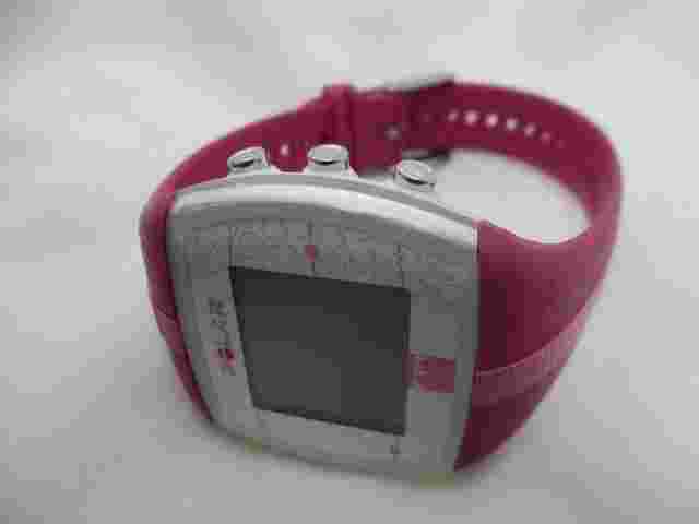Polar Women's Sport Watch Pink Digital Buckle Band