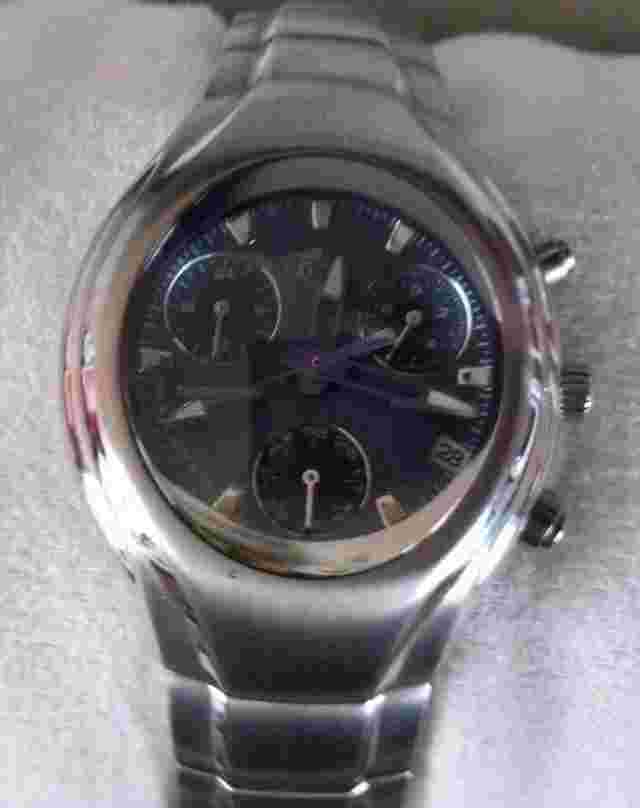 Vintage Lotus Men's Stainless Steel Model 9760 Watch