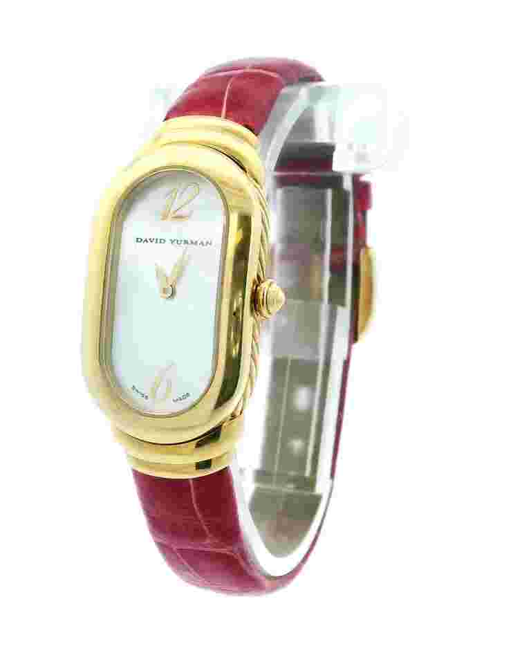 David Yurman T408-M88 Madison 18K Yellow Gold MOP Dial(Pre-Owned)