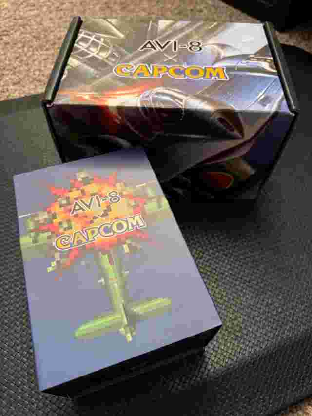 BUNDLE - AVI-8 x Capcom 1942 Flyboy Automatic, Gunmetal Ace AND Blue Ace